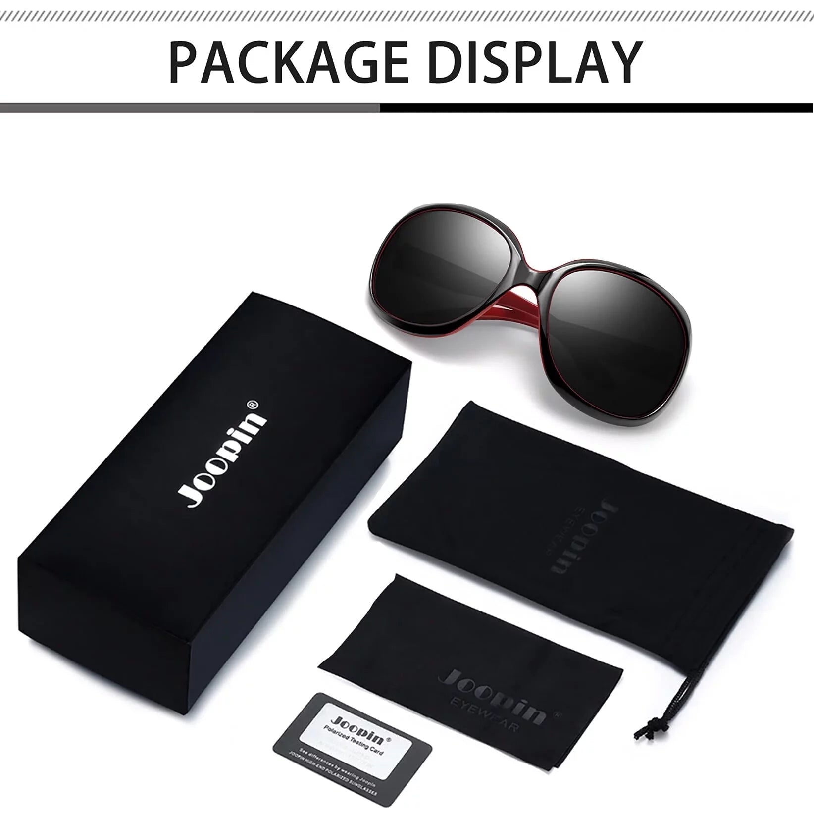 Polarized Womens Sunglasses Ladies Large Frame Driving Cycling Sun Glasses Tortoise Shades (Crystal Amber)